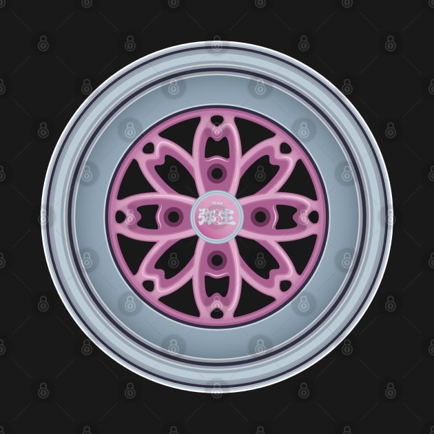 Hayashi Yayoi ( Sakura Cherry Blossom ) | Wheel / Rim | by TomKayArt