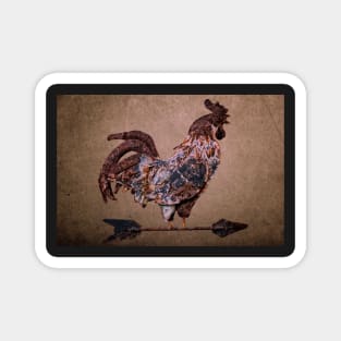 Rooster Weather Vane Magnet