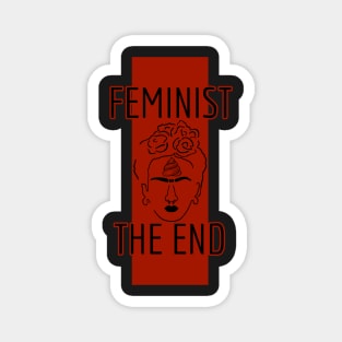 Feminist THE END Magnet