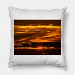 Dark Sunset Pillow