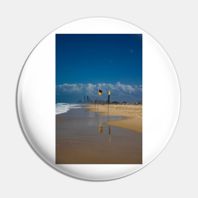 Gold Coast Beach Pin by Memories4you