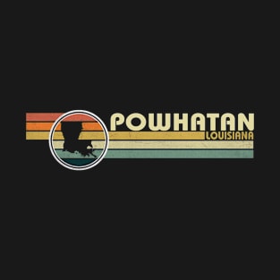 Powhatan Louisiana vintage 1980s style T-Shirt