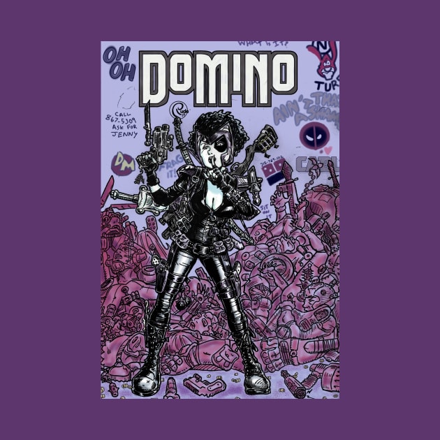 Marvel's Domino by Rudeman