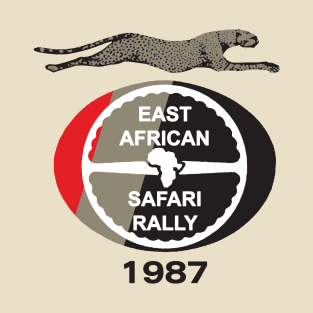 East African Safari Rally 1987 T-Shirt