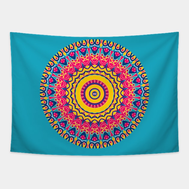 Mandala THREE Tapestry by Kumikoo