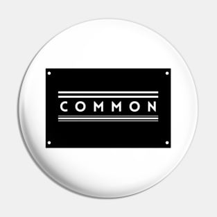 Common Sense Pin