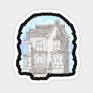 Victorian House Magnet