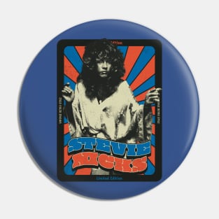 Stevie Nicks Dance  - VINTAGE RETRO STYLE - POPART Pin