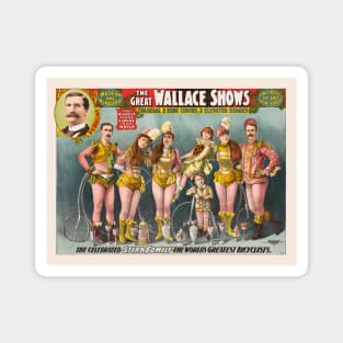 The Great Wallace Shows Vintage Poster 1898 Magnet