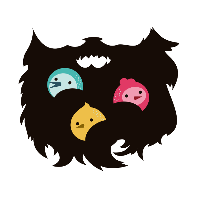 Beard Nest by Johnitees