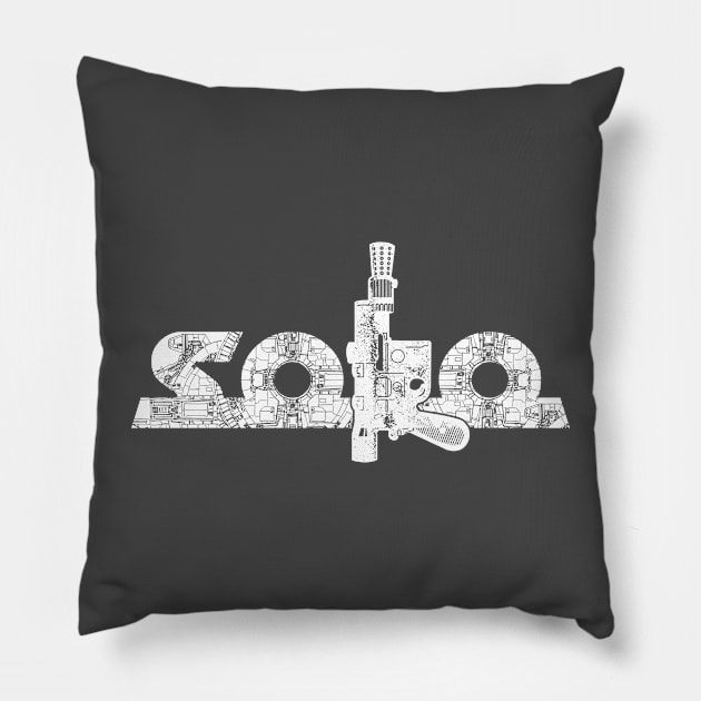 Solo Pillow by hamiltonarts