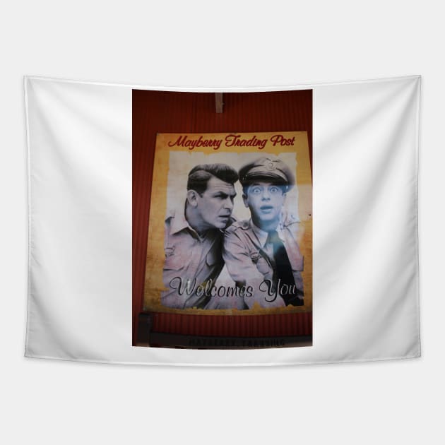 Sheriff and Deputy Tapestry by Cynthia48