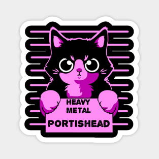 Portishead cats Magnet