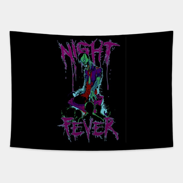 zombie party Tapestry by store of art