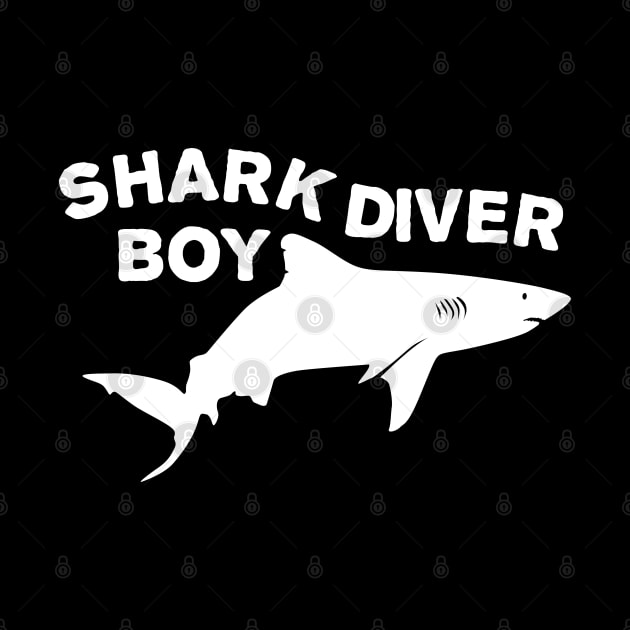 Shark Diver Boy by TMBTM