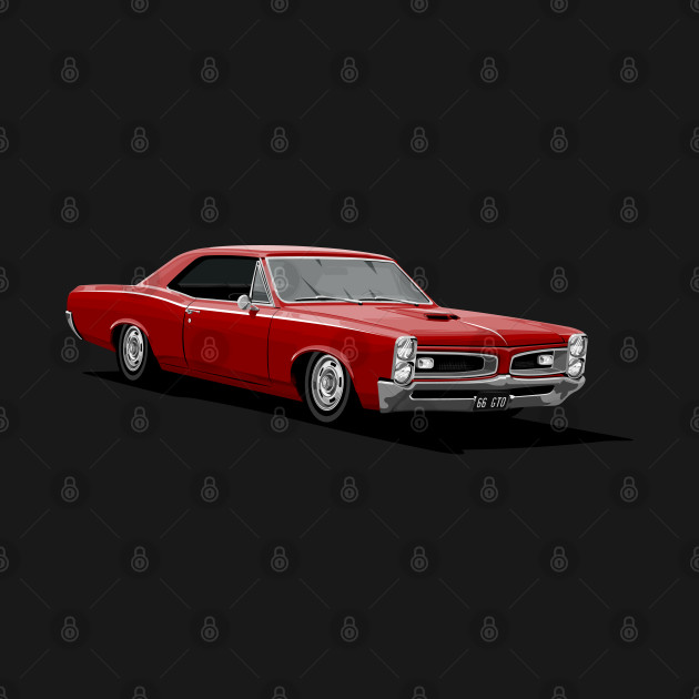 Disover Muscle Car - Pontiac Gto - T-Shirt