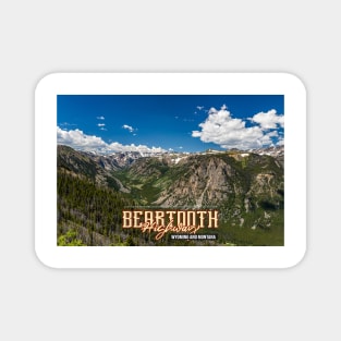 Beartooth Highway Wyoming and Montana Magnet