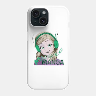 Music manga Phone Case