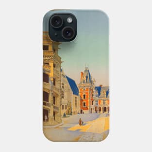 Château de Blois France Vintage Poster 1928 Phone Case