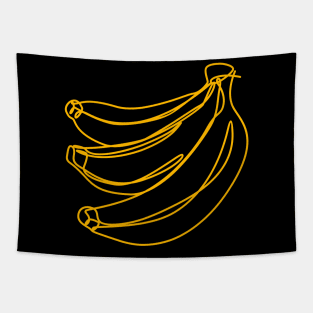 yellow banana Tapestry