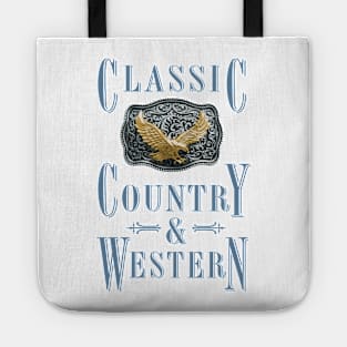 Golden Eagle - Classic Country and Western Belt Buckles Tote