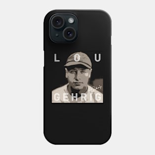 Lou Gehrig Yankees 3 By Buck Phone Case