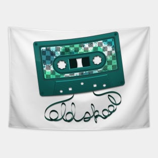 Old Skool Casssette Tape Tapestry