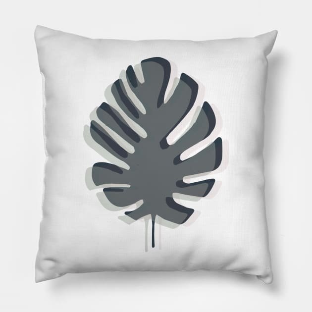 Monstera Pillow by TheNativeState