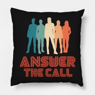 Retro Answer the Call - Motherland Fort Salem Pillow