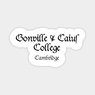 Cambridge Gonville & Caius College Medieval University Magnet