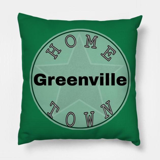 Hometown Greenville Pillow by Hometown