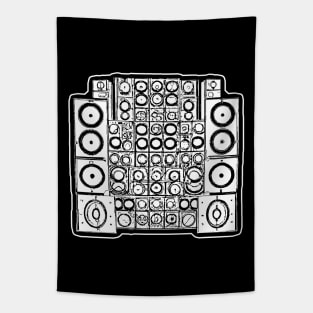 Soundsystem Mixing DJ Rave Tapestry