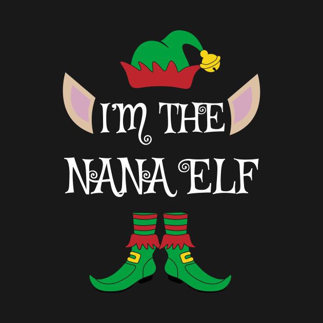 I'm The Nana Christmas Elf by Meteor77