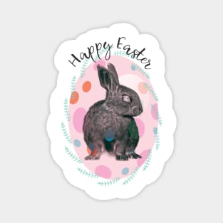 Easter Bunny inside Magnet