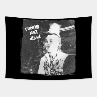 punks not dead Tapestry