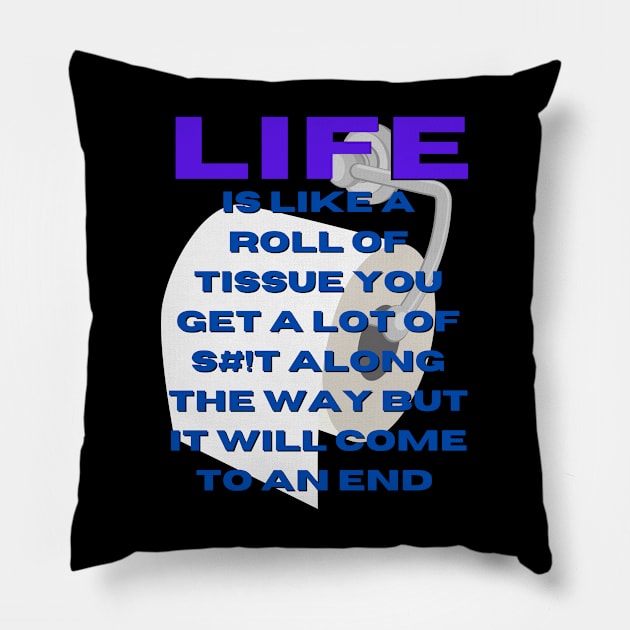 Life metaphor Pillow by Warmist