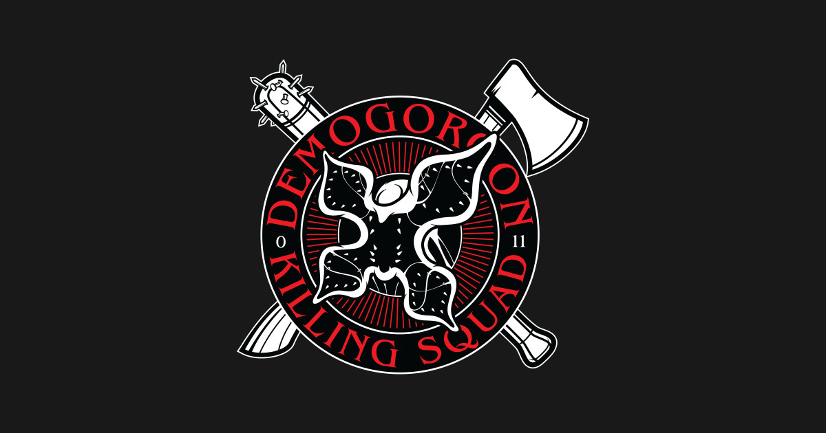 front black shirt vector Stranger Things T Shirt Stranger  Demogorgon Things