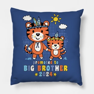 Big Brother Promoted To Big Brother 2024 Boys Gift Pillow