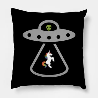 Alien and Unicorn Pillow