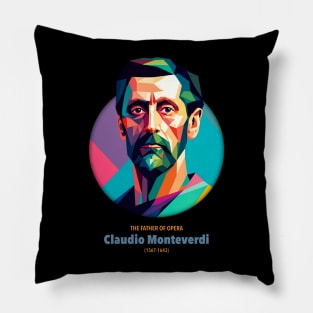 Claudio Monteverdi WPAP Pillow