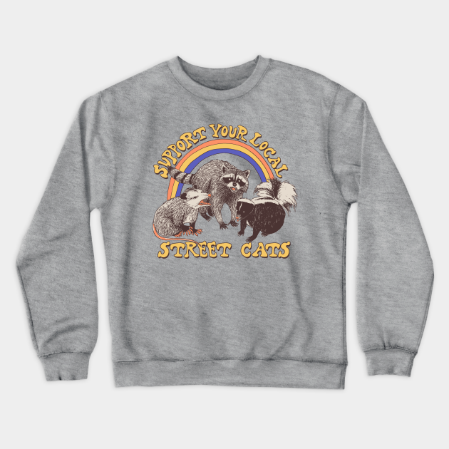 Street Cats - Cats - Crewneck Sweatshirt