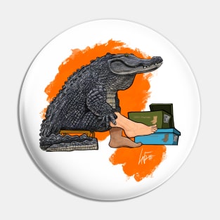 Alligator Boots Pin