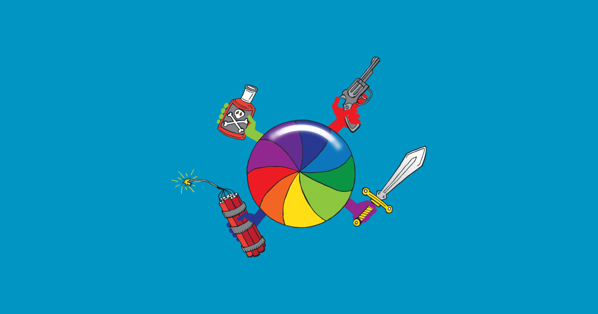 Spinning Beach Ball of Death Mac TShirt TeePublic