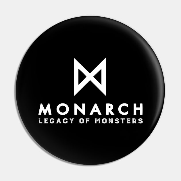 Monarch legacy of monster - black and white logo Pin by whatyouareisbeautiful