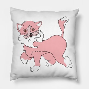 Pink cat Pillow