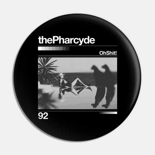 The Pharcyde - Oh Shit! // 80s Vintage Style Artwork Pin by solutesoltey