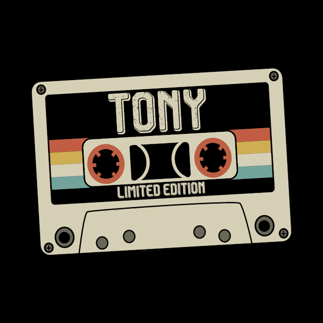 Tony - Limited Edition - Vintage Style by Debbie Art