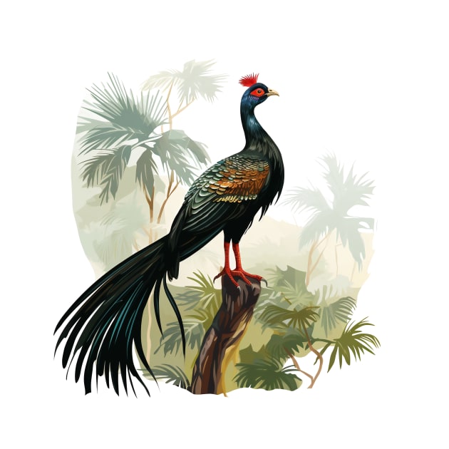 Horned Guan by zooleisurelife