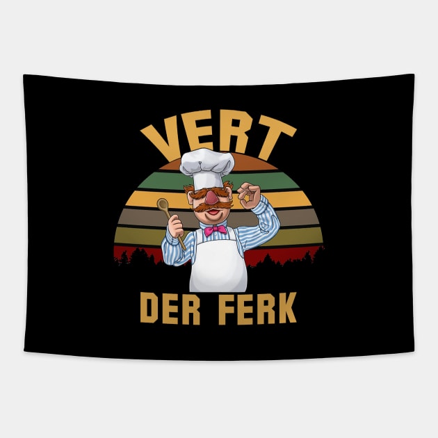 vert der ferk Tapestry by neilholman