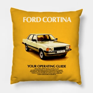 FORD CORTINA - owners handbook Pillow